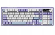 Клавиатура беспроводная Ajazz AK980 Clear Sky Switch (AK980-CS-PWB) purple