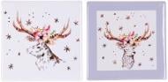Набор подставок под горячее Lefard Рождественский олень 10 см 2 шт. 924-464