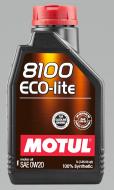 Моторное масло Motul 8100 Eco-lite 0W-20 1 л (8100 ECO-LITE 0W20 1L)