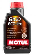Моторна олива синтетична Motul 8100 Eco-Lite 5W-30 1 л (8100 ECO-LITE 5W30 1L)