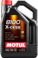 Моторне мастило Motul 8100 X-cess 5W-30 5 л (8100 X-CESS 5W30 5L)