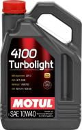 Моторне мастило Motul 4100 Turbolight 10W-40 5 л (108645)