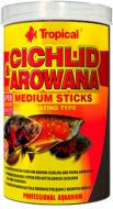 Корм Tropical для рыб Cichlid & Arowana Medium Sticks 1L (дафния-гамарус)