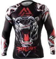 Футболка Peresvit Battle Bear Rash Guard 501219-846 р.S чорний