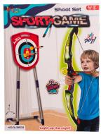 Арбалет DIY TOYS со стрелами и мишенью на стойке CJ-4276621