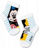 Носки детские для девочекдля мальчиков Conte-Kids DISNEY 345 17С-126/1СПМ р.14 белый с рисунком