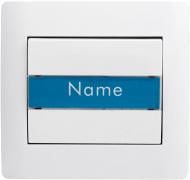 Кнопка звонка LXL Oscar с подсветкой белый TL1118В white