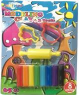 Пластилин Супер мягкий 8 цветов 65 г 80827 Centrum