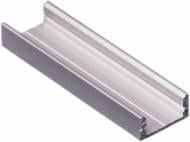 Профіль алюмінієвий TIS для LED стрічки 7x16 мм срібло 200 см ЛП7 