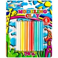 Пластилин Супер мягкий 6 цветов 70 г 80825 Centrum