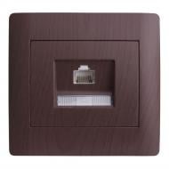 Розетка комп’ютерна LXL Oscar IP20 венге TL11285EA Wenge