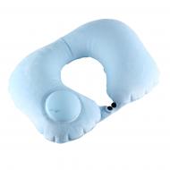 Надувная подушка ROMIX со встроенной помпой Голубая (RH50WBL)
