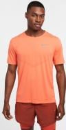 Футболка Nike DF RISE 365 SS CZ9184-643 р.S оранжевый