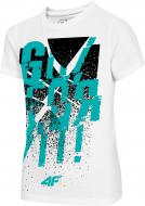 Футболка 4F HJL21-JTSM004-10S белый Футболка 4F HJL21-JTSM004-10S белый