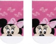 Шкарпетки дитячі для дівчаток Conte-Kids Disney Мінні Маус 346 17С-126/1СПМ р.12 рожевий