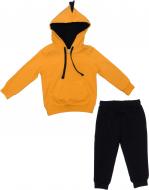 Спортивный костюм Роза для мальчика р.116 оранжевый с черным 
