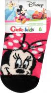 Шкарпетки дитячі для дівчаток Conte-Kids Disney Мінні Маус 361 17С-126/1СПМ р.8 малиновий чорний