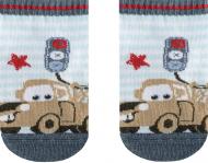 Носки детские для мальчиков Conte-Kids Disney Тачки короткие 364 17С-136/1СПМ р.12 светло-голубой