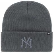 Шапка 47 Brand New York Yankees Haymaker HYMKR17ACE-CCB р.OS серый
