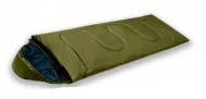 Спальный мешок GF Champion c капюшоном Humble (min +5°C /комфорт +15°C / max +22°C) оливковый
