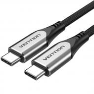 USB-кабель Vention USB 3.1 Type-C M-M 60 Вт Cotton Braided 0,5 м черный (TAAHD)
