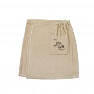 Юбка мужская для бани Homeline р. 3XL бежевая