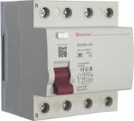 Пристрій захисного відключення ElectroHouse 4P 40A 100mA 230-400V IP20 EH(x) 4x40