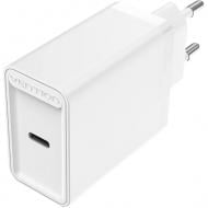 Зарядное устройство Vention 1xUSB-C 20W PD QC4.0 White