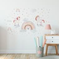 Декоративная наклейка Lipastick Радуга 2 листа 50x60 см