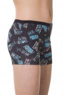 Трусы для мальчика KOSTA 0073-5 р.122-128 черный с голубыми вставками