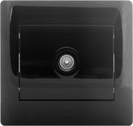 Розетка TV оконечная LXL Oscar TL11254A черный 8536699090