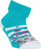 Носки детские для девочек Conte-Kids SOF-TIKI (против скольжения, с отворотом) 259 259 р.14 темно-бирюзовый с принтом