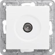 Розетка TV проходная LXL Tesla TLXL36102MA белый 8536699090 Розетка TV проходная LXL Tesla TLXL36102MA белый 8536699090