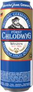 Пиво Furst Chlodwig Weizen світле нефільтроване ж/б 4,9% 0,5 л