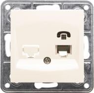 Розетка телефонна LXL Tesla TLXL3617A кремовий 8536699090