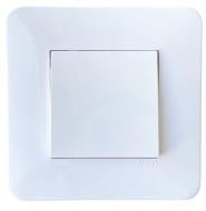Выключатель одноклавишный Efapel Latina без подсветки белый 4707112 SBR