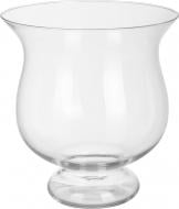 Ваза стеклянная Тюльпан прозрачная 24х27 см 27 см