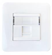 Розетка с заземлением Efapel Latina IP20 белый 4797112 SBR