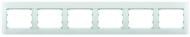 Рамка шестиместная LXL Oscar горизонтальная белый TL1162 White