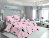 Комплект постельного белья Бязь 17-0505 Panda pink 160х220 см мультиколор MirSon Комплект постельного белья Бязь 17-0505 Panda pink 160х220 см мультиколор MirSon