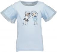 Футболка для девочек Blue Seven р.128 голубой 702355 * 98