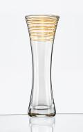 Ваза стеклянная M8441 19,5 см 19,5 см прозрачная