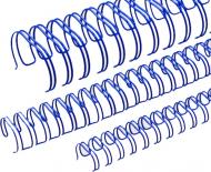 Пружина для брошурування DA 12.7 мм синя 70 шт. 1220202120530