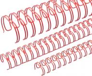 Пружина для брошурування DA 14.3 мм червона 50 шт. 1220202140430