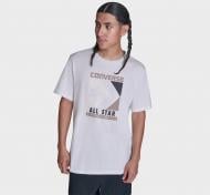 Футболка Converse TIMELESS BOXED CHEVRON CVM6T084-WHT р.XL белый