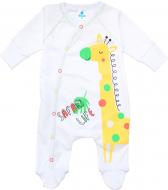 Чоловічок Minikin Safari Dreams Жираф р.74 білий 1821403