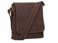 Сумка мужская через плечо Tiding Bag G1157DB коричневый