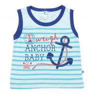 Майка дитяча для хлопчиківдитячі Minikin р.68 блакитний 172402 Майка дитяча для хлопчиківдитячі Minikin р.68 блакитний 172402