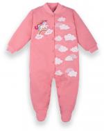 Комбинезон для девочки GABBI KB-20-22-3 Радужное настроение р.74 розовый Комбинезон для девочки GABBI KB-20-22-3 Радужное настроение р.74 розовый