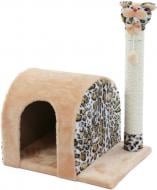 Когтеточка Природа Кошка дом 37х53х46 см